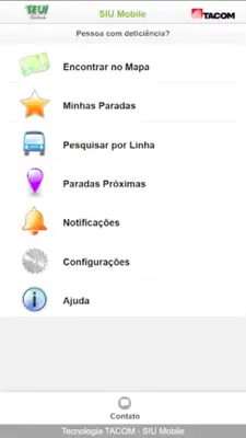 TEU Ônibus android App screenshot 4